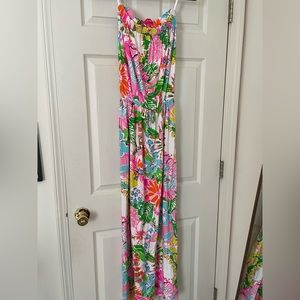 Lily Pulitzer Long Maxi Dress, Size Medium